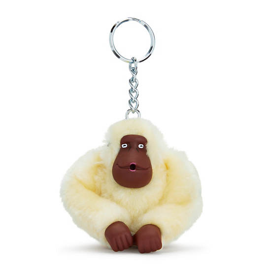 Akcesoria Kipling Sven Monkey Keychain Białe | PL 1220MQ